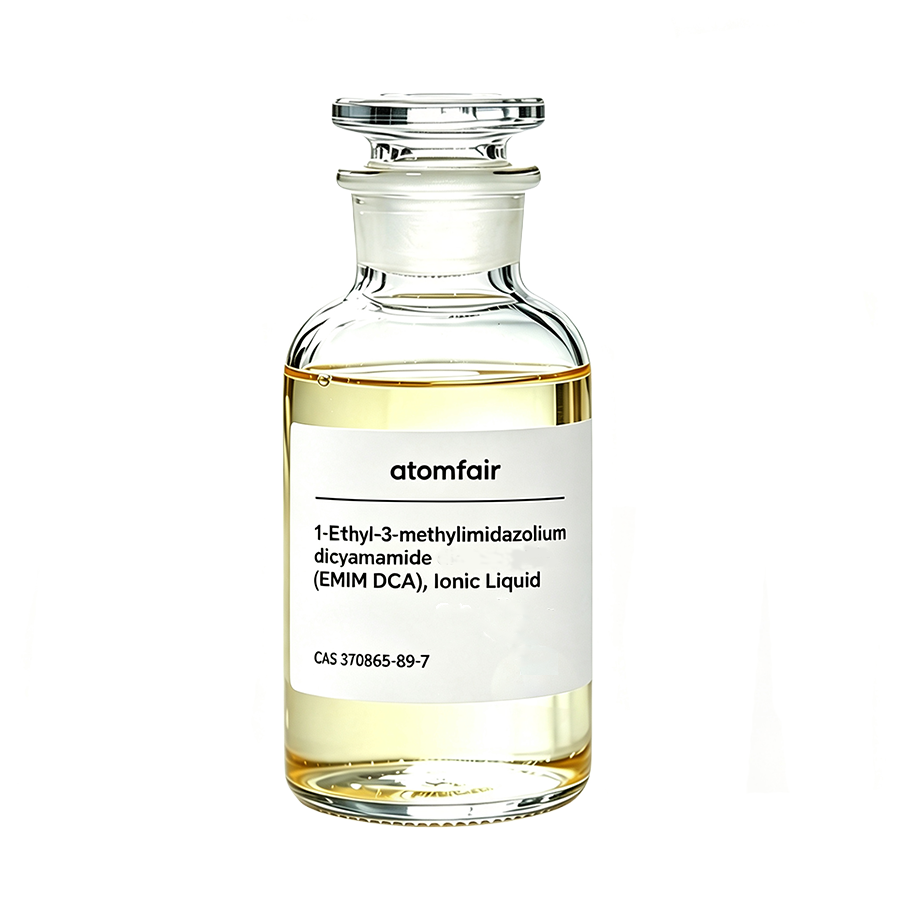 1-Ethyl-3-methylimidazolium dicyanamide (EMIM DCA), 98%, Ionic Liquid