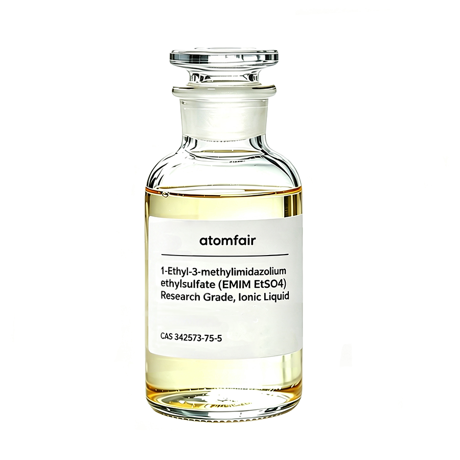 1-Ethyl-3-methylimidazolium ethylsulfate (EMIM EtSO4), Research Grade, 98%, Ionic Liquid