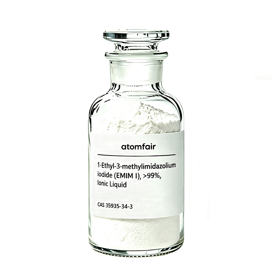 1-Ethyl-3-methylimidazolium Iodide 98% 100g ATOMFAIR®