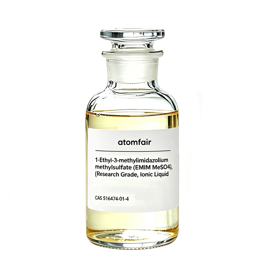 1-Ethyl-3-methylimidazolium methylsulfate (EMIM MeSO4), Research Grade, 98%, Ionic Liquid