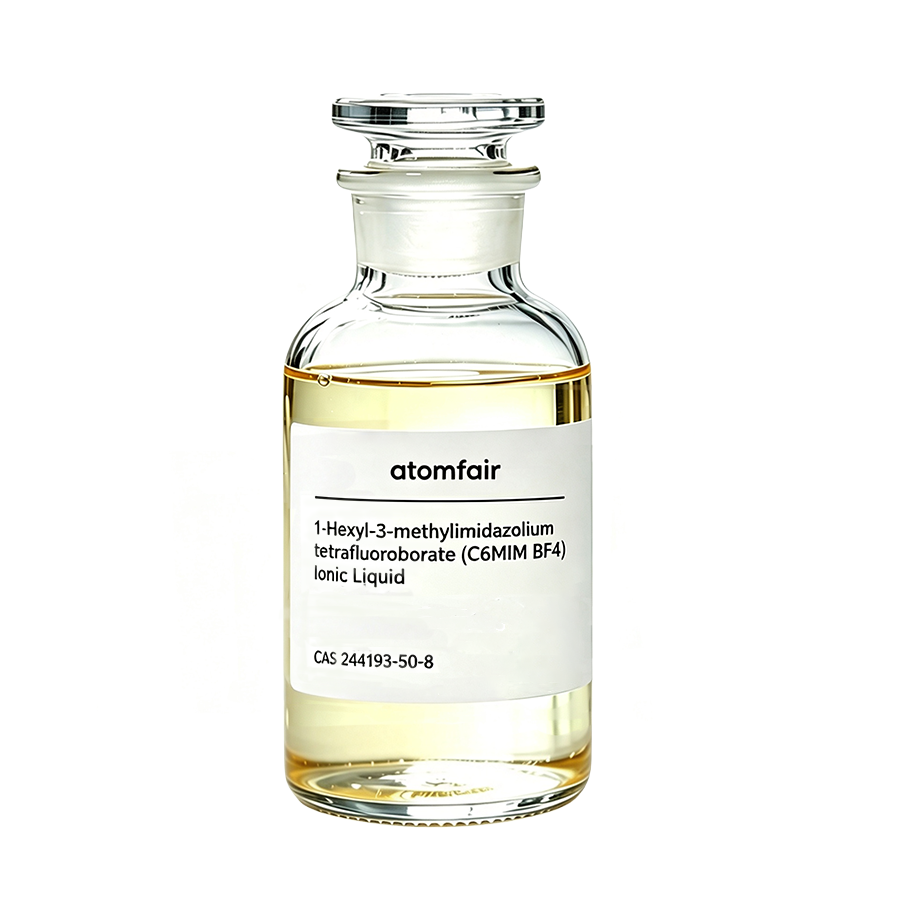 1-Hexyl-3-methylimidazolium tetrafluoroborate (C6MIM BF4), 99%, Ionic Liquid