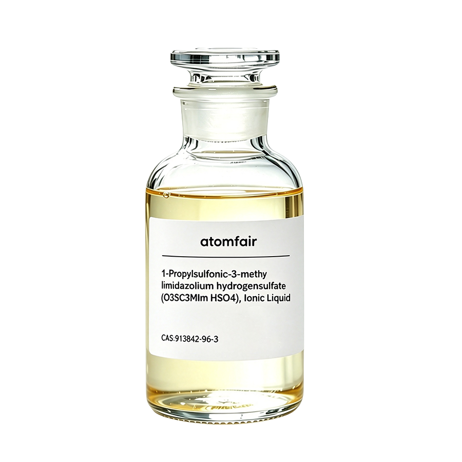 1-Propylsulfonic-3-methylimidazolium hydrogensulfate (O3SC3MIm HSO4), 99%, Ionic Liquid