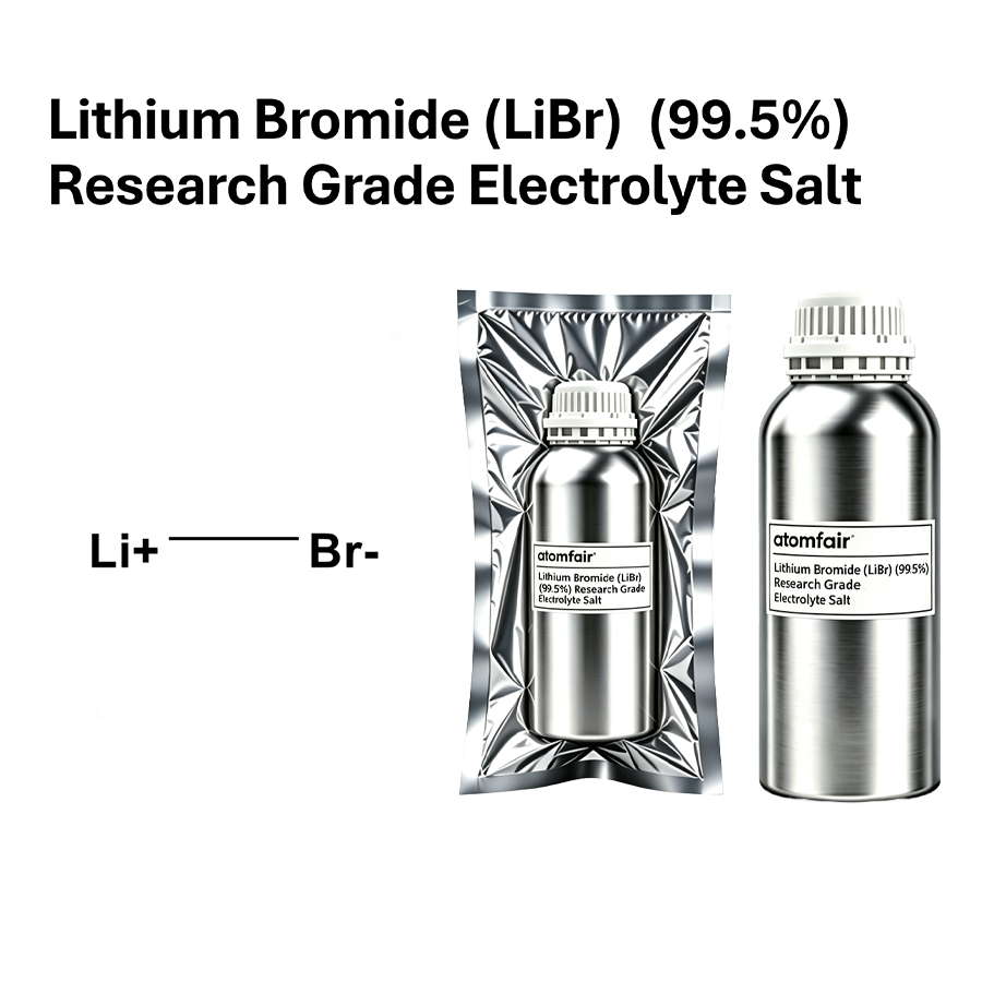 Lithium Bromide (LiBr)99.5% Research Grade Electrolyte Salt | Atomfair