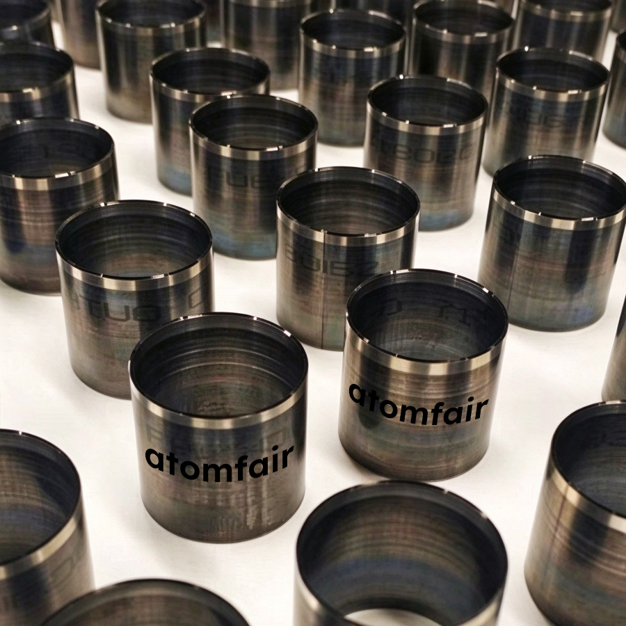 Atomfair round slice punching die with fixed height 8mm for battery electrode sample cutting